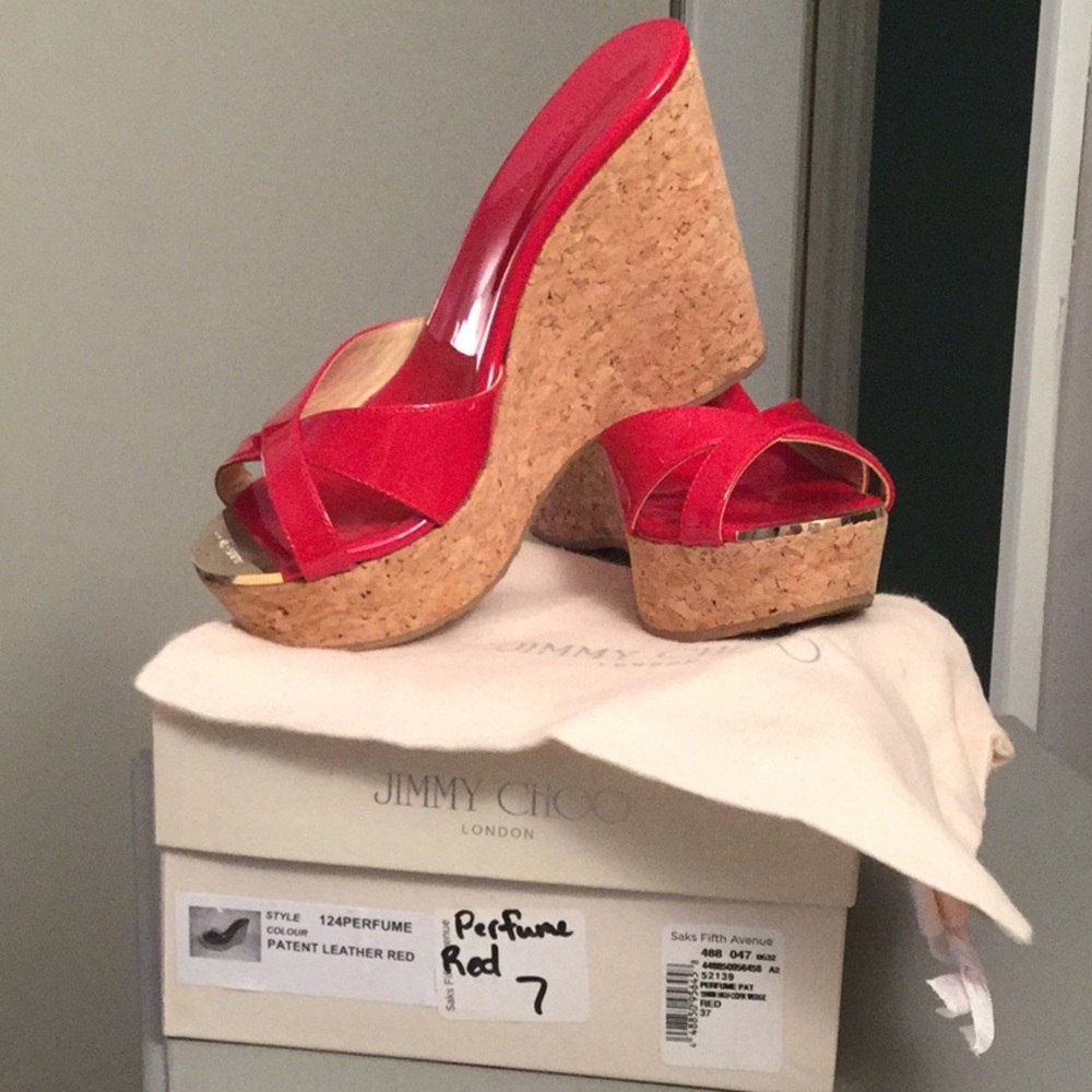 Jimmy Choo platform sandals